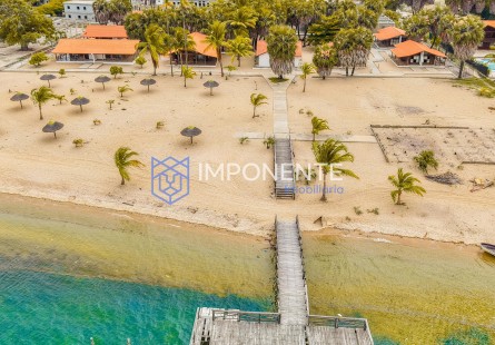 Resort de 1º linha, na Ilha do Mussulo, Macoco.